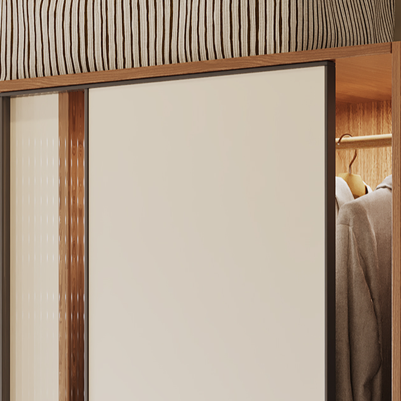 White Modish Lumber Independent Cabinet Armoire with Soft Close Drawer, Soft Close Door, and Interior Shelves - image 9