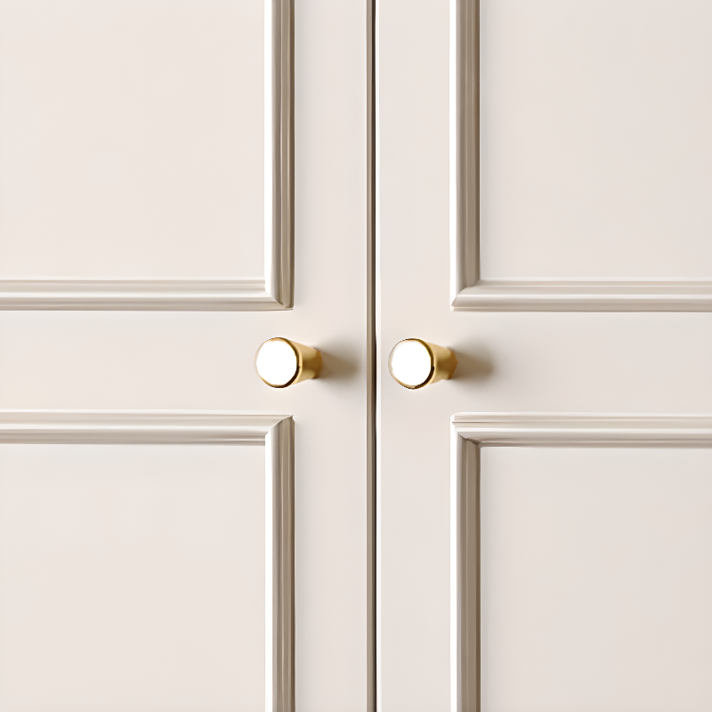 Chalk Casual Wooden Independent Almirah with Soft Close Drawer, Soft Close Door, and Interior Shelves - image 5