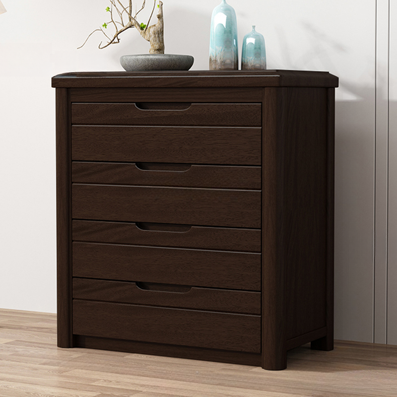 Trendy Walnut Wood Lingerie Chest/Double Dresser with 5/4/6 Drawers in Vertical/Horizontal Orientation - image 3