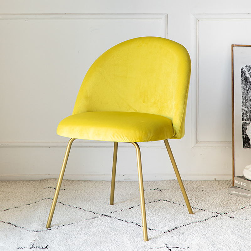 Unwavering Textile Upholstered Side Chair with Solid Back and Foot Pads for Dining Room in a Lavish Style - image 15