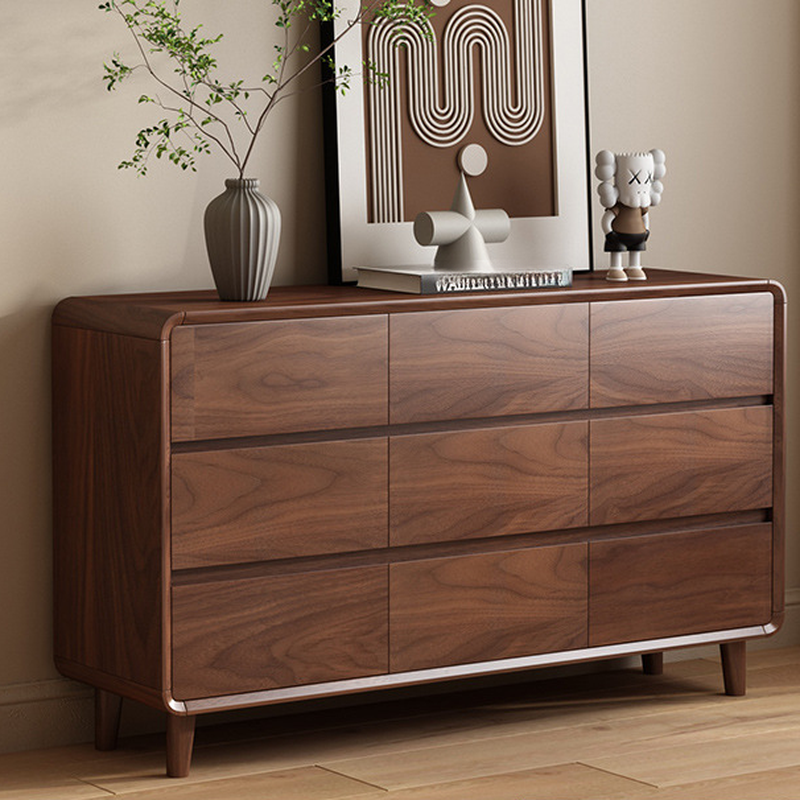 Cocoa Casual Rubberwood Double Dresser/Lingerie Chest with 6/9/5 Drawers Horizontal/Vertical - image 15