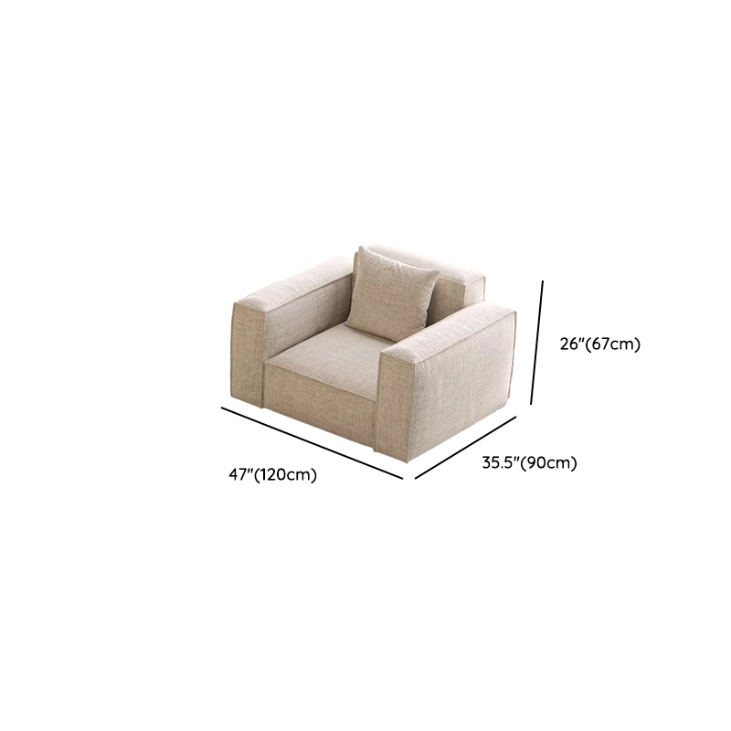 Straight/L-Shape Cotton Upholstered Sofa Couch/Corner Sectional with Horizontal/Left Orientation - image 15