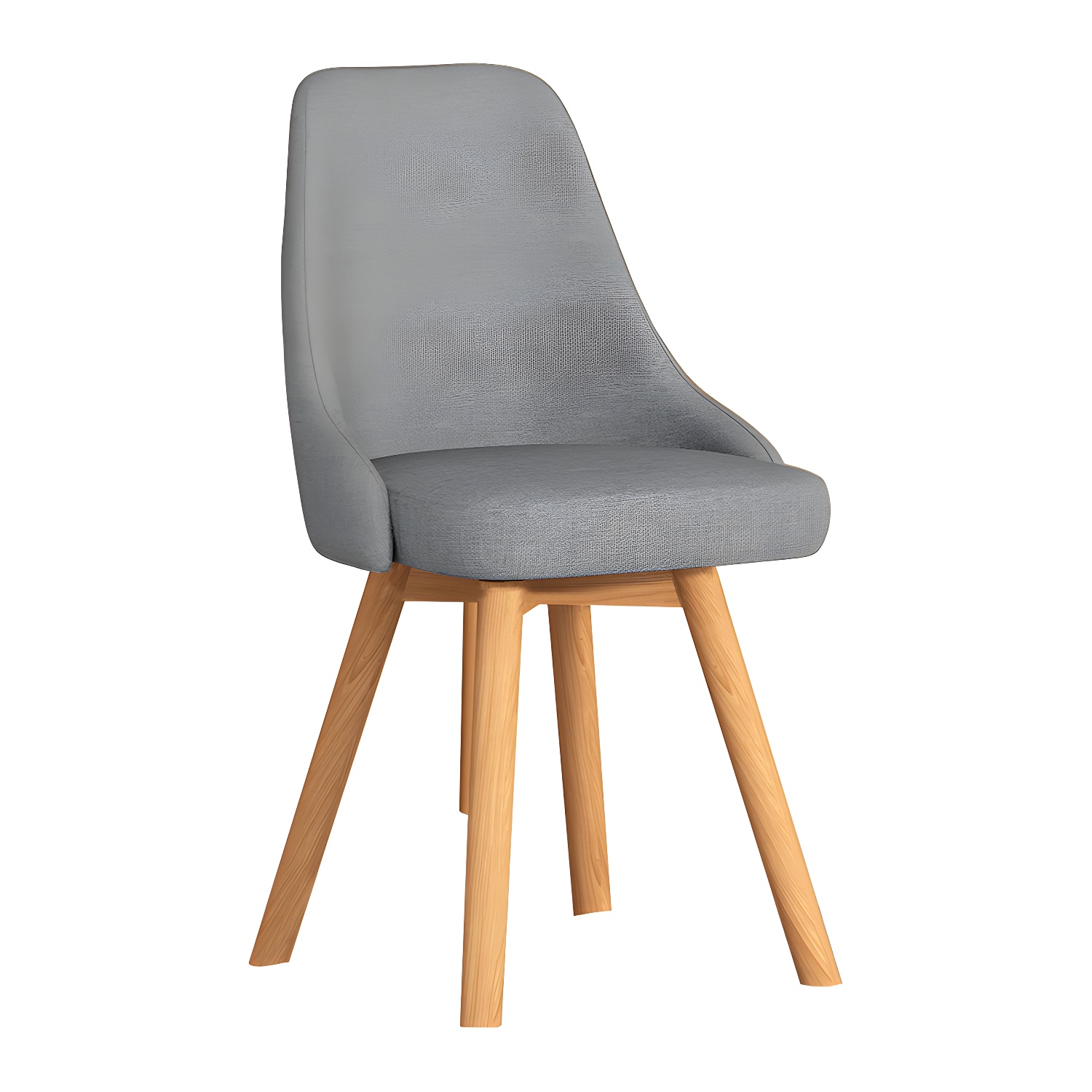 Solid Wood Dining Chair Modern Style Swivel Side Chair for Dining Room - image 5