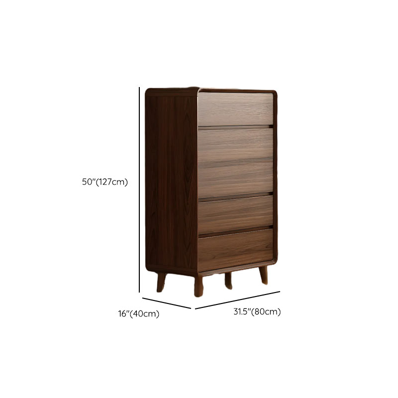 Cocoa Casual Rubberwood Console Dresser/Semainier for Sleeping Quarters with 6/9/5 Drawers in Horizontal/Vertical Orientation - image 15