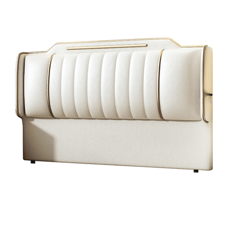 Simplistic Style Panel Headboard in Natural Wood with No Distressing, Rectangular Shape for Queen/Full/Twin XL Bed, Featuring Sponge Upholstery and Standard Height - image 16