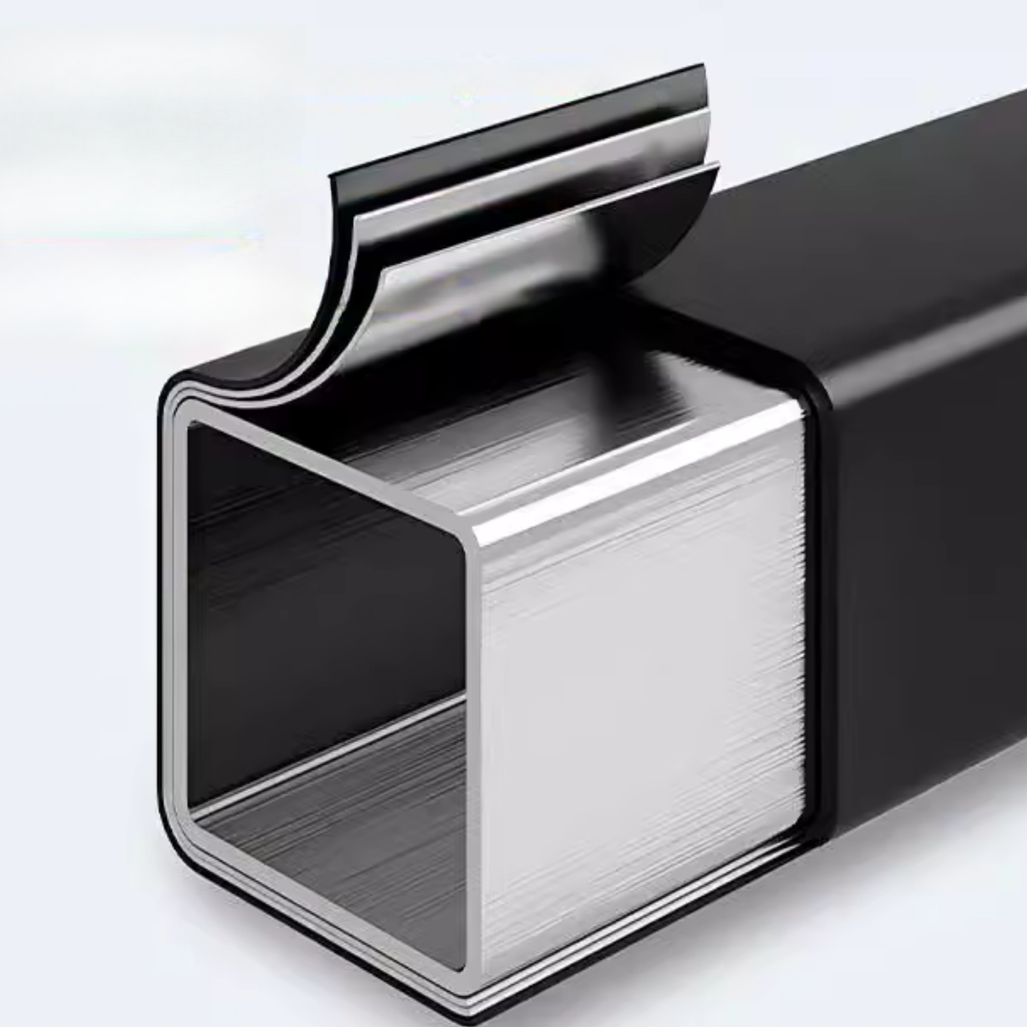 White Modish Alloy Armoire Cabinet with Interior Shelves and Clothing Rod - image 3