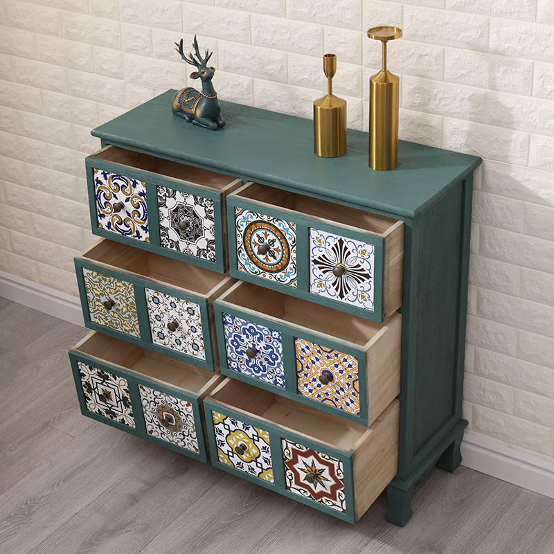Shaker Style Independent Accent Chest with Weathered Wood - image 7