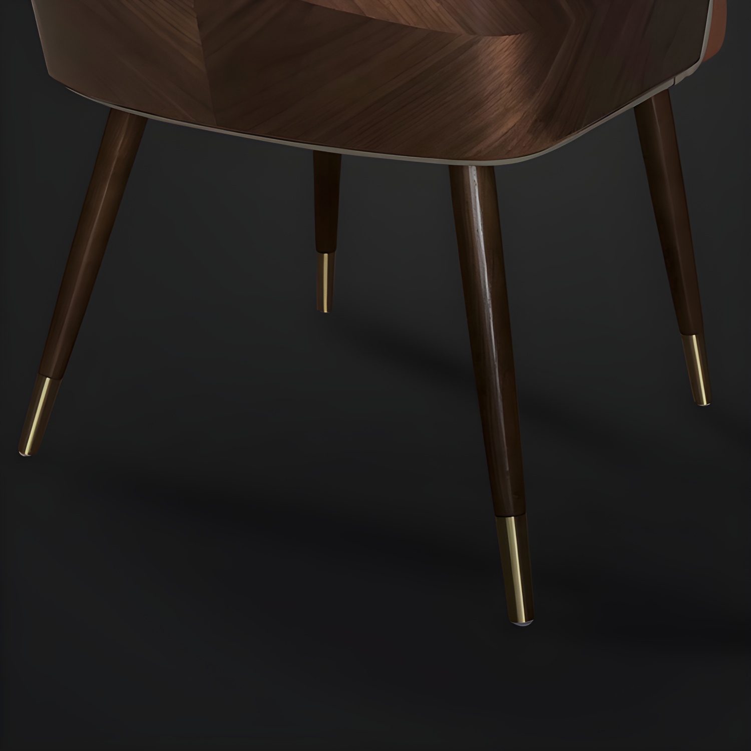 Contemporary Style Wooden Dining Chair Parsons Dining Arm Single Chair - image 16