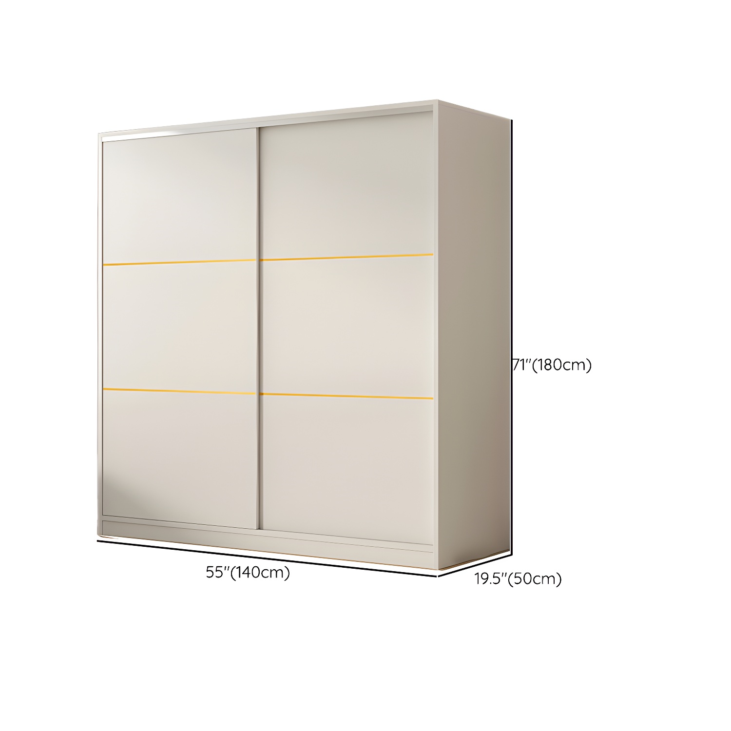 Spacious White Wardrobe Armoire with Shelves and Clothing Rod - Your Perfect Closet Solution - image 12