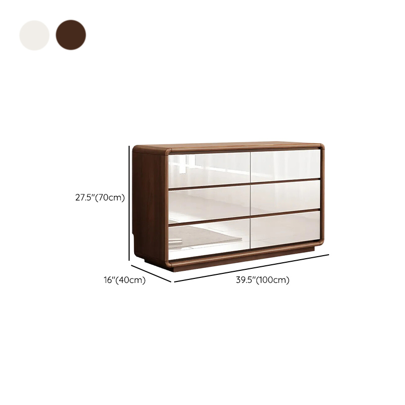 Modish Raw Wood Square Double Dresser/Bachelor Chest/Wardrobe Chest with 6 Drawers/7 Drawers/5 Drawers in Horizontal/Vertical Orientation - image 14