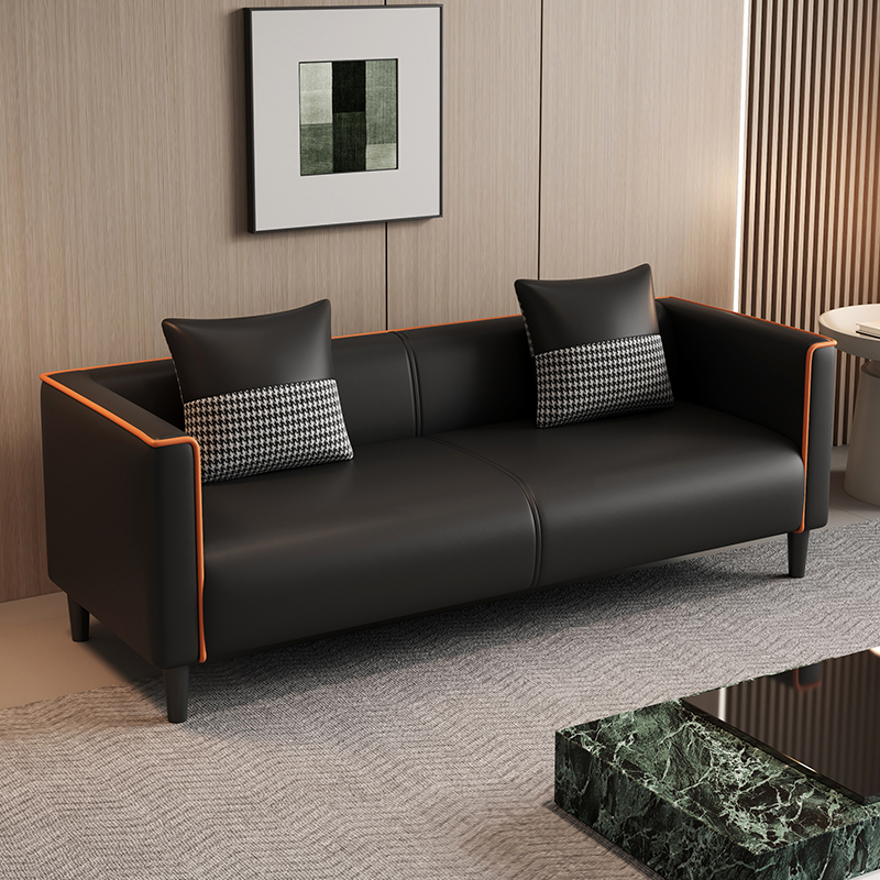 Elegant Sitting Room Sofa/Loveseat in Dove Grey, Tangerine, and Ivory with Solid and Manufactured Wood Construction