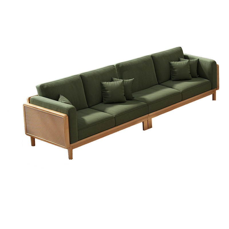 Victorian Style Jade Green Sofa Couch/Single Sofa for Sitting Room with 1 to 5 Pillows - image 26