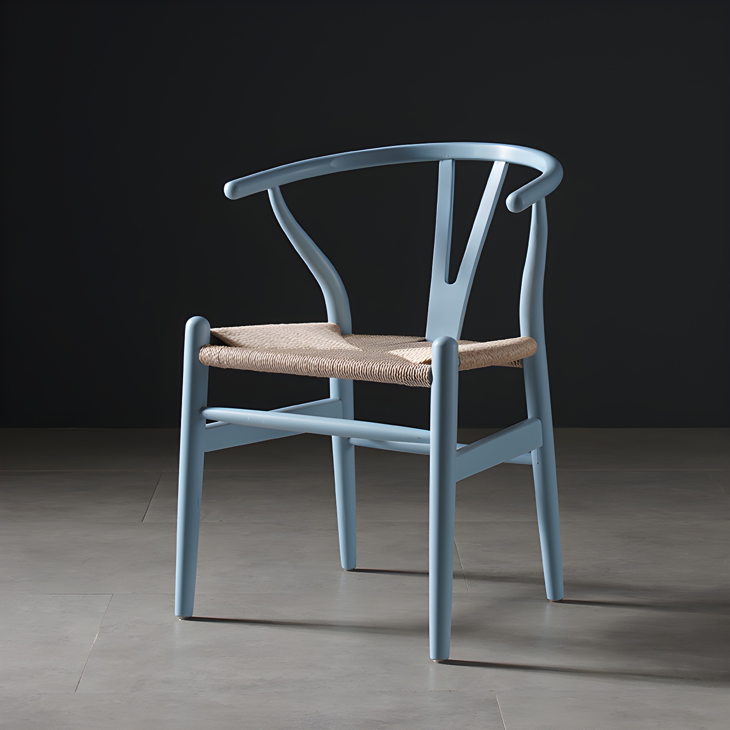 Scandinavian Style Wood Dining Chair Dining Room Wishbone Chair with Arm - image 12
