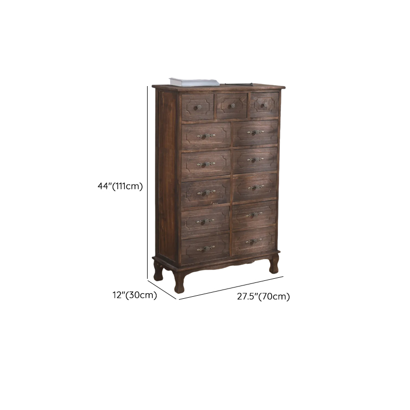 Retro Parlor Standalone Accent Chest with Reclaimed Wood - image 23