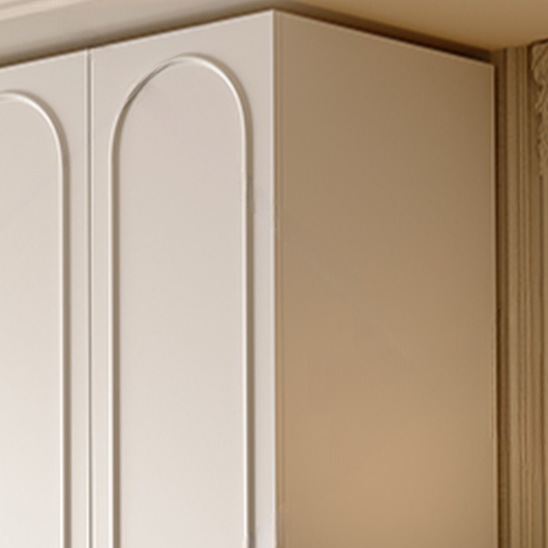 Chalk Modern Wooden Standalone Almirah with 3-Drawer/6-Drawer, Soft Close Door, and Interior Shelves - image 4