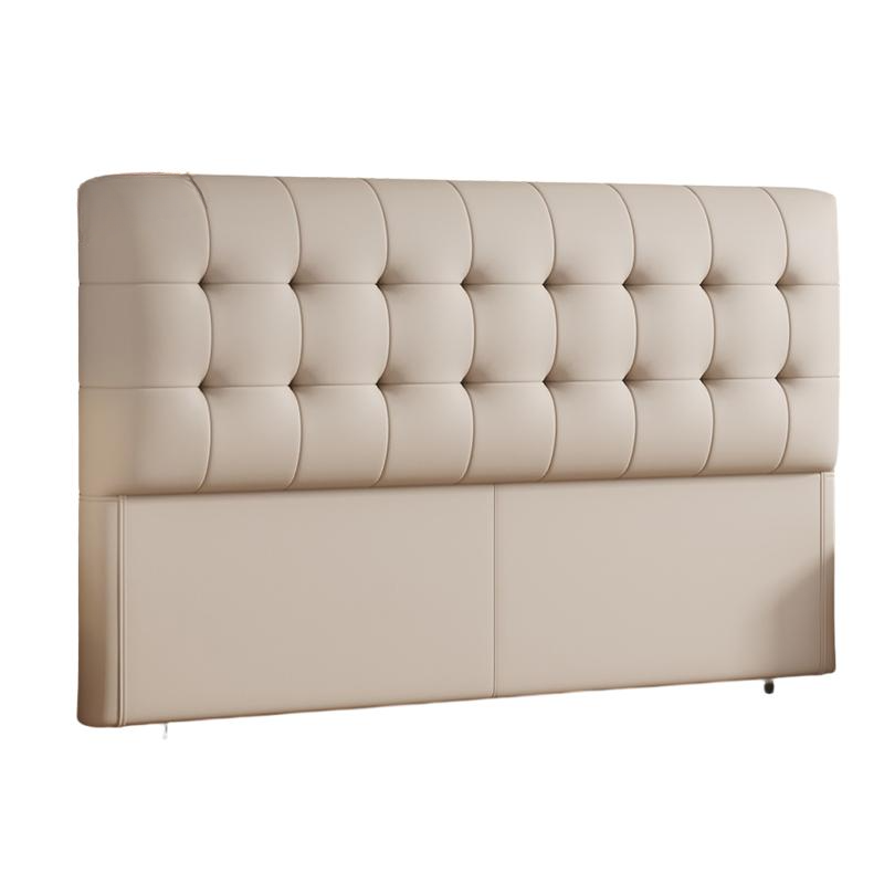 Trendy Panel Headboard with No Distressing, Piled Tufted Rectangle Design for King/Queen/Full Bed, Featuring Sponge Upholstery and Standard Height - image 14