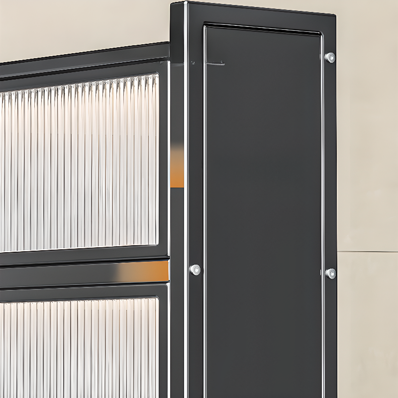 Modern Alloy Kitchen Storage, Alterable Shelf & Functional Storage Cabinet, 4 Doors/3 Doors/5 Doors, Standard - image 6