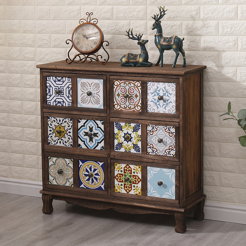 Shaker Style Independent Accent Chest with Weathered Wood - image 5