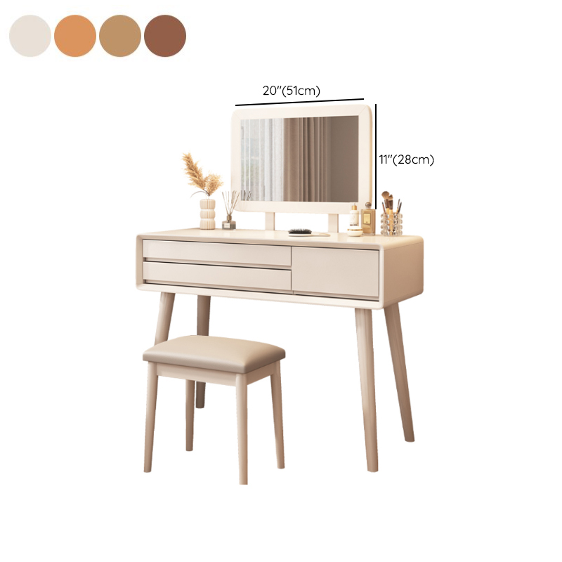 With Desk Antique No floating Push-Pull Makeup Vanity - image 18