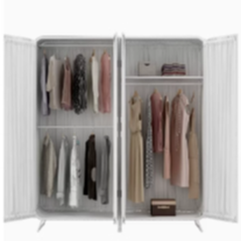 Modish Independent Alloy Almirah with Clothing Rod & Interior Shelves - image 4