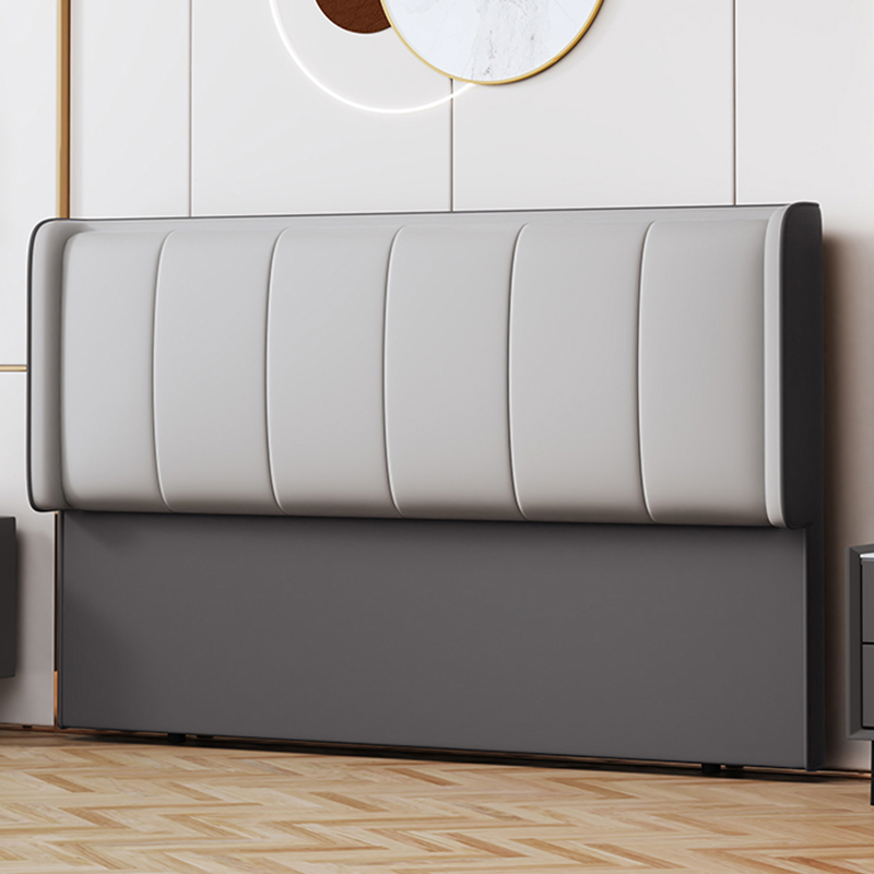 Trendy Panel Headboard in Natural Wood with No Distressing, Rectangle Shape for Twin XL/Full/Queen Bed, Featuring Sponge Upholstery Fill and Standard Height - image 2