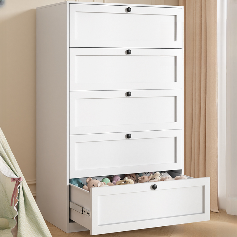 Minimalist Iron Vertical Bachelor Chest with Multiple Drawer Options - image 5