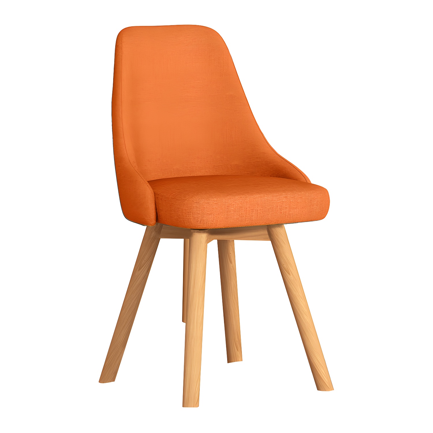 Solid Wood Dining Chair Modern Style Swivel Side Chair for Dining Room - image 8