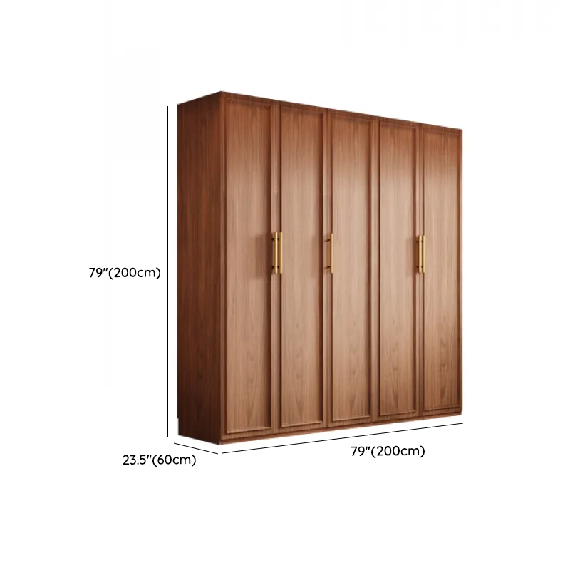 Acorn Minimalist Wooden Independent Wardrobe Closet with Soft Close Drawer, Soft Close Door, and Interior Shelves - image 10