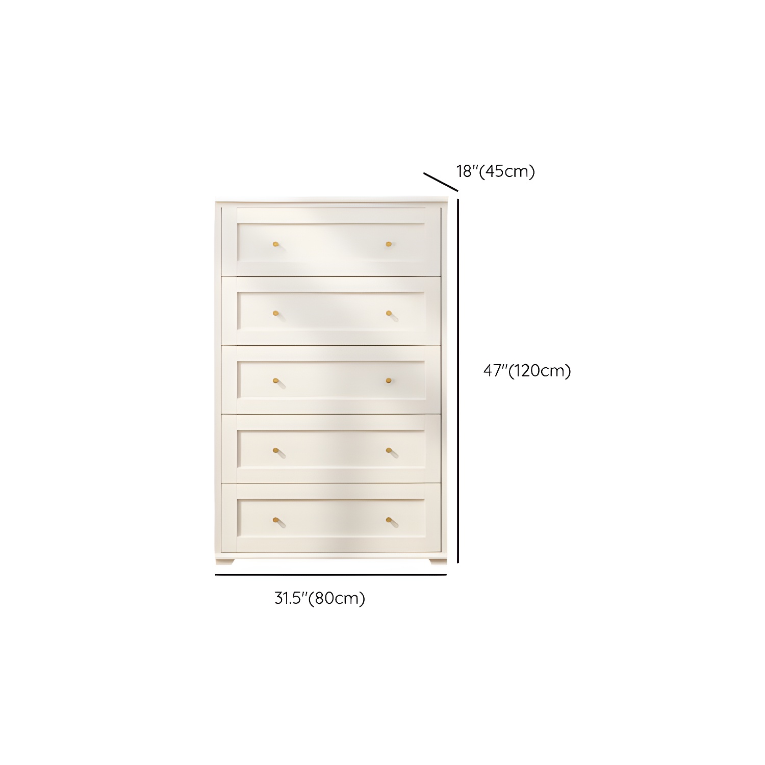 Modern Horizontal Double Dresser Birch Wood Storage Dresser for Bedroom - image 15