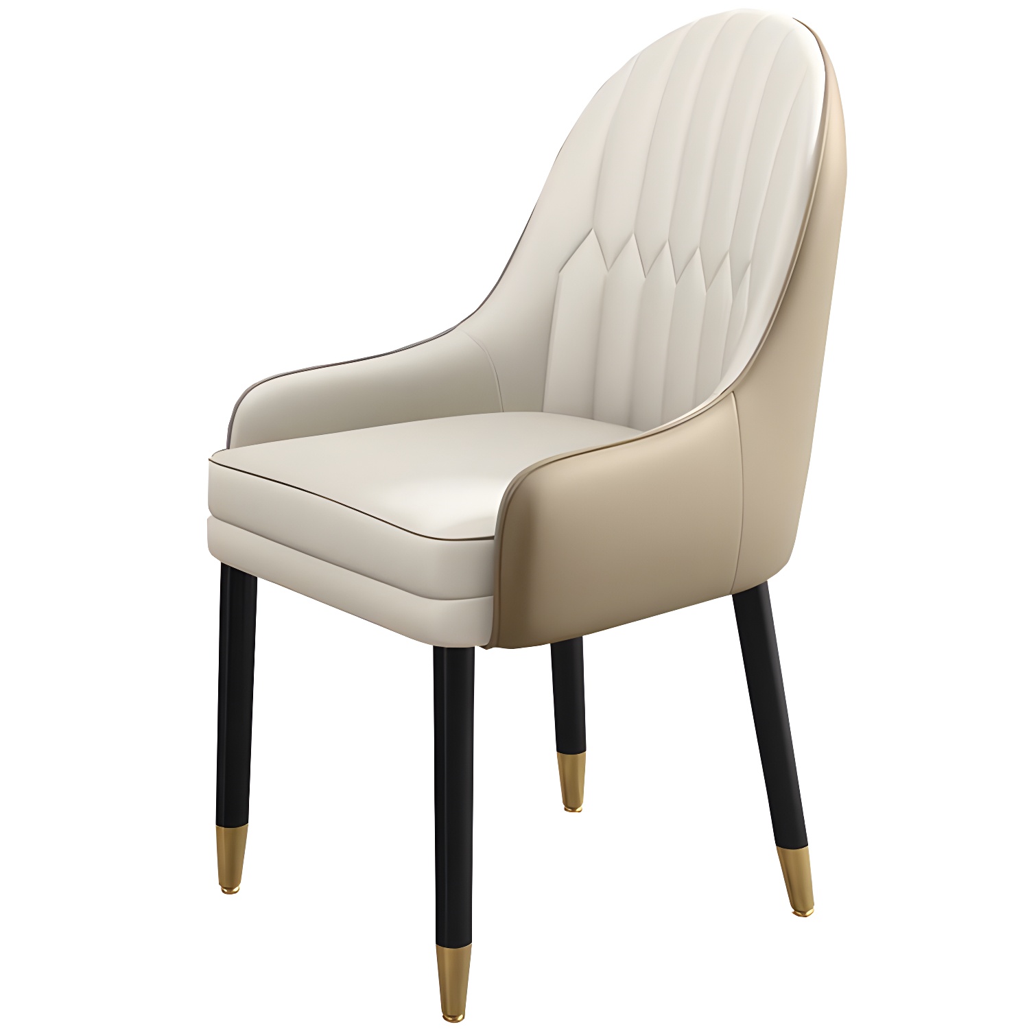 Leather Contemporary Home Side Chair Parsons Chair of 21'' Wide Chairs - image 16