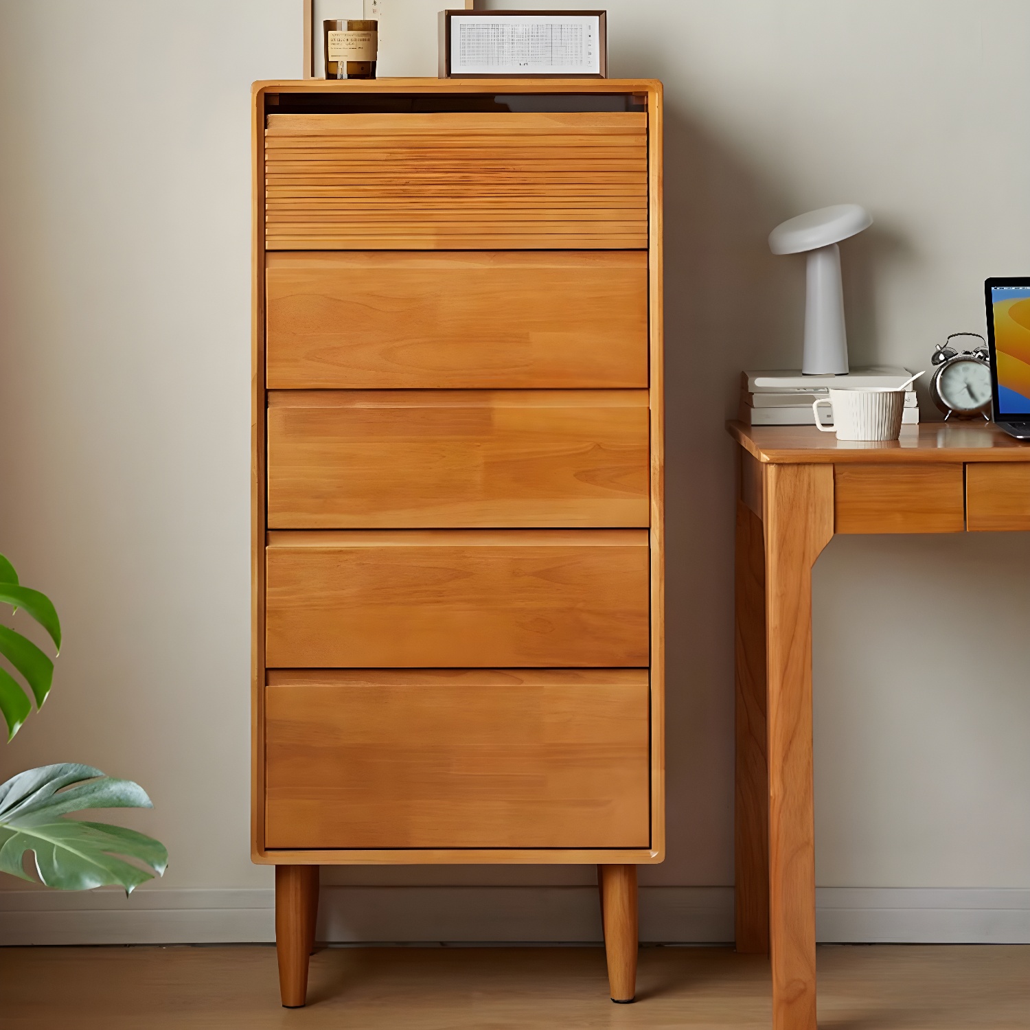 Cabinetry Concept Modern Wood Dresser with Drawers in Narrow Width - image 5