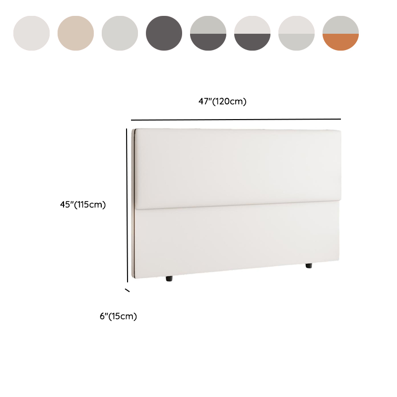 Modish King(76"W x 80"L)/Queen(60"W x 80"L)/Full(54"W x 75"L) Rectangular Panel in Sponge with Timber Frame and With Legs, Standard（36-55“） H - image 14