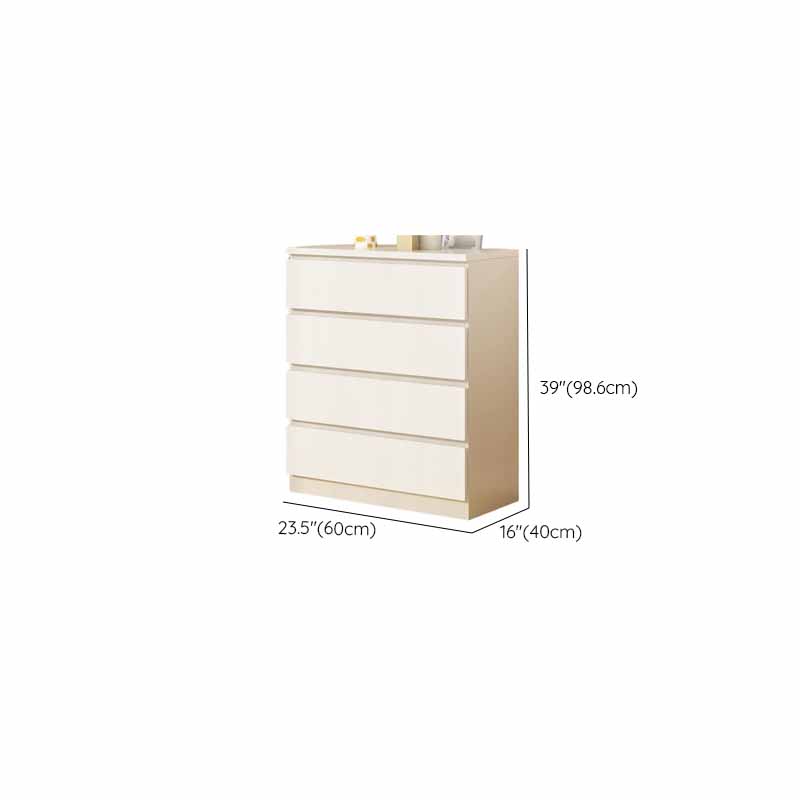 White Simple Manufactured Wood Console Dresser/Bachelor Chest/Lingerie Chest with 10/5/8 Drawers in Horizontal/Vertical Orientation - image 8