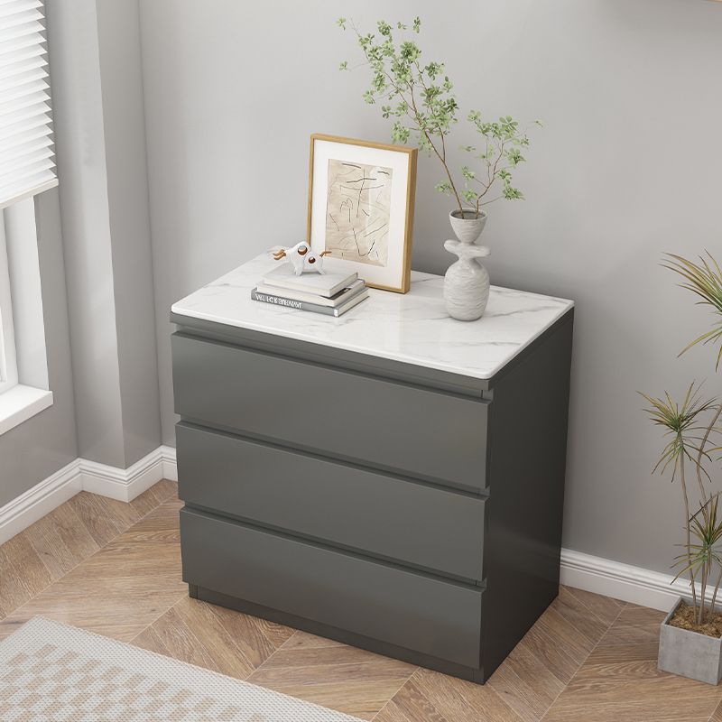 Vertical/Horizontal Gray Double Dresser/Bachelor Chest/Semainier with 5 Drawers/3 Drawers/8 Drawers in a Modern Style - image 2