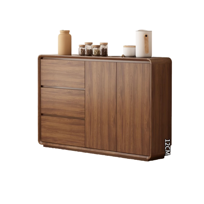 Casual Cocoa Standard/Narrow Sideboard with 3 Drawers/3 Shelves/2 Doors/3 Doors - image 5
