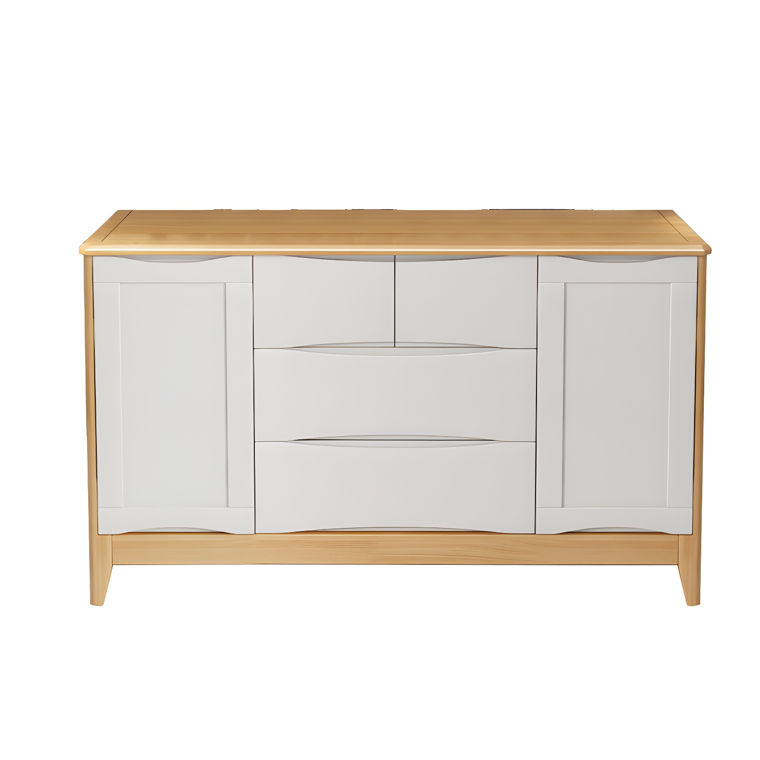 29.5"Tall 4 - Drawer Accent Cabinet, Wooden Rectangle Cabinet - image 6