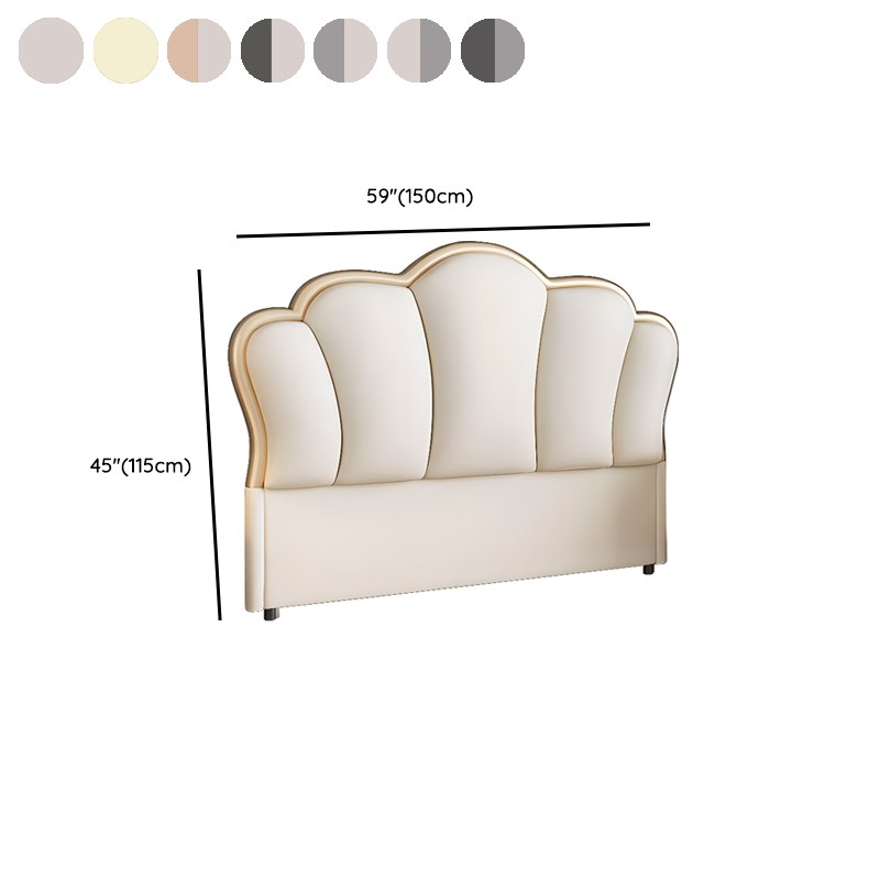 Contemporary Free-standing Standard Full(54"W x 75"L)/Twin(38"W x 75"L) Portman Panel No Distressing With Legs in Wood - image 16