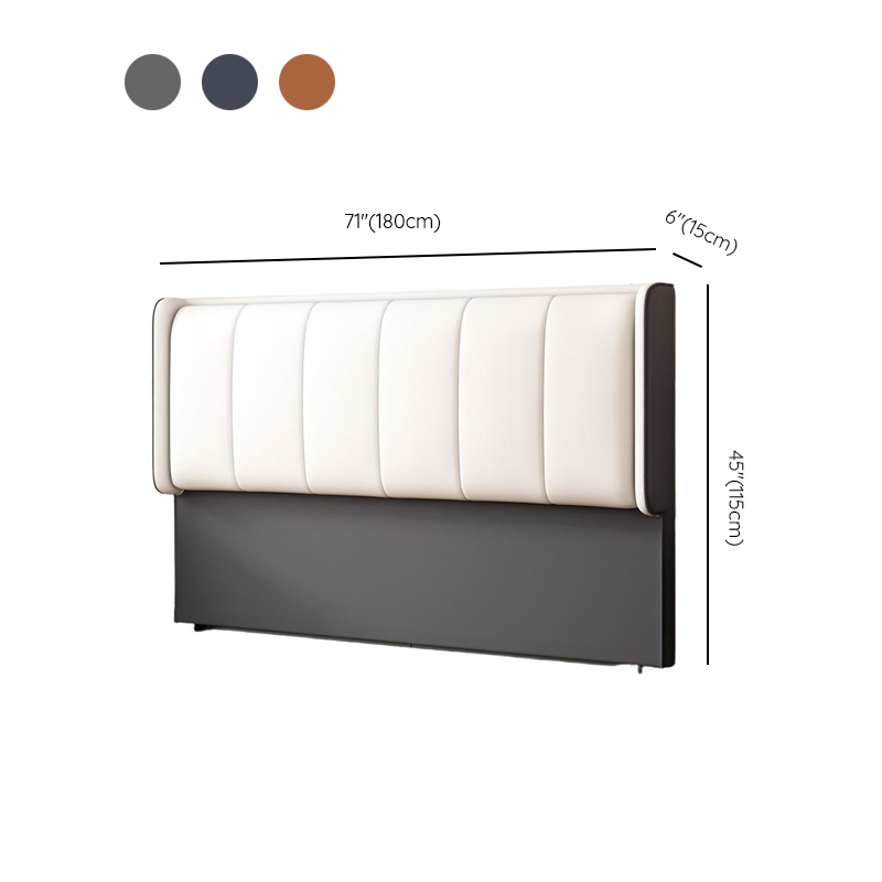Contemporary Free-standing Standard Full(54"W x 75"L)/Twin(38"W x 75"L) Panel No Distressing With Legs in Lumber and Sponge - image 19