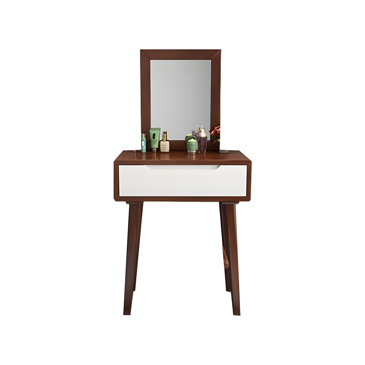 Traditions Make-up Vanity Solid Wood Bedroom With Drawer Dressing Table - image 23
