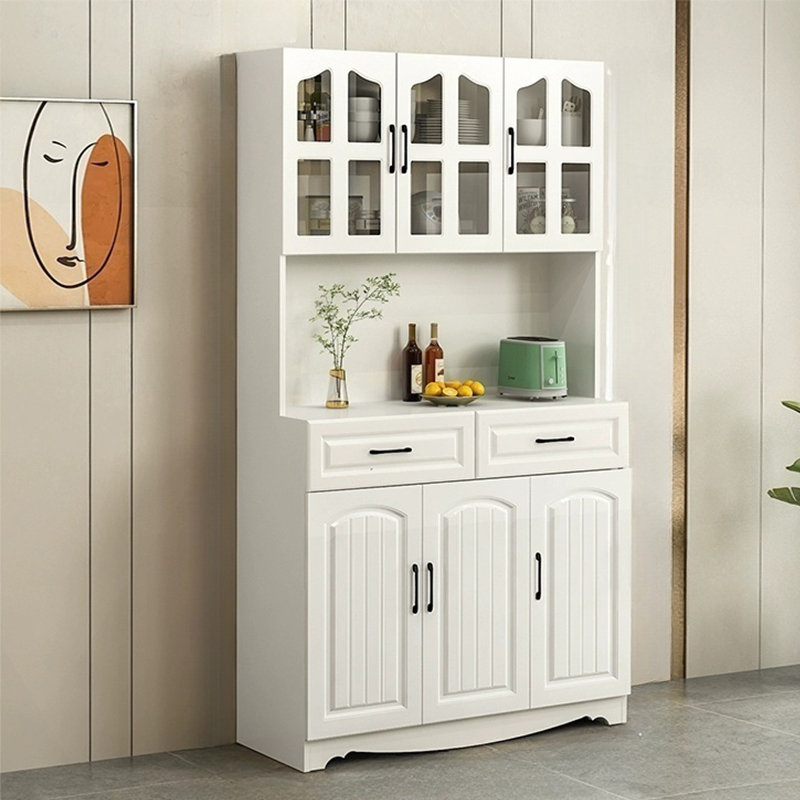 Narrow 15.7'' Wood Cabinets Open Storage with Adjustable Shelves Modern Sideboard/Credenza - image 7