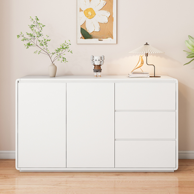 Contemporary Sideboard with 3 Drawers, Closet, Standard/Wide/Narrow Sizes, 1 Shelf, Kitchen Cupboards, and 2/3/Single Doors - image 7