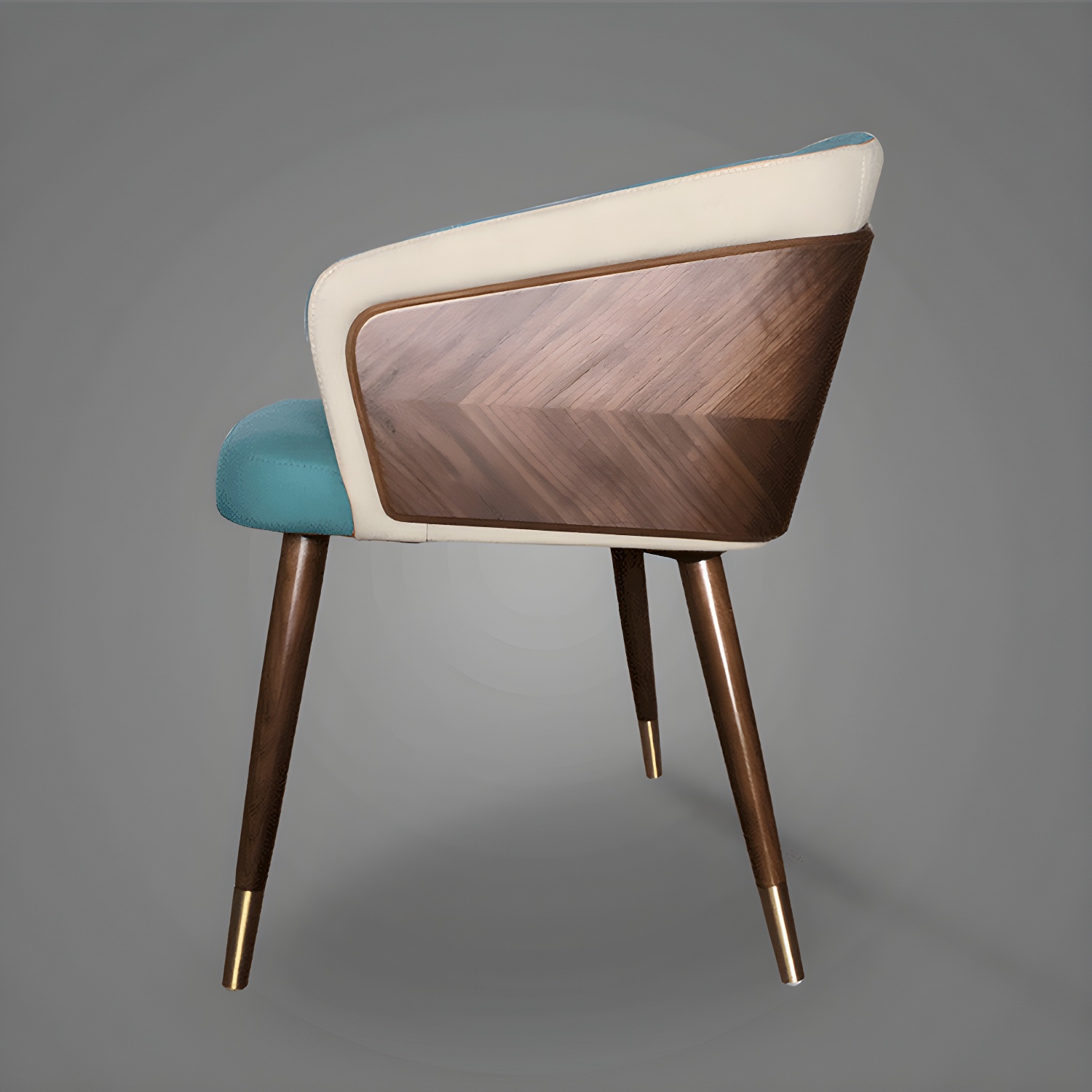 Contemporary Style Wooden Dining Chair Parsons Dining Arm Single Chair - image 6