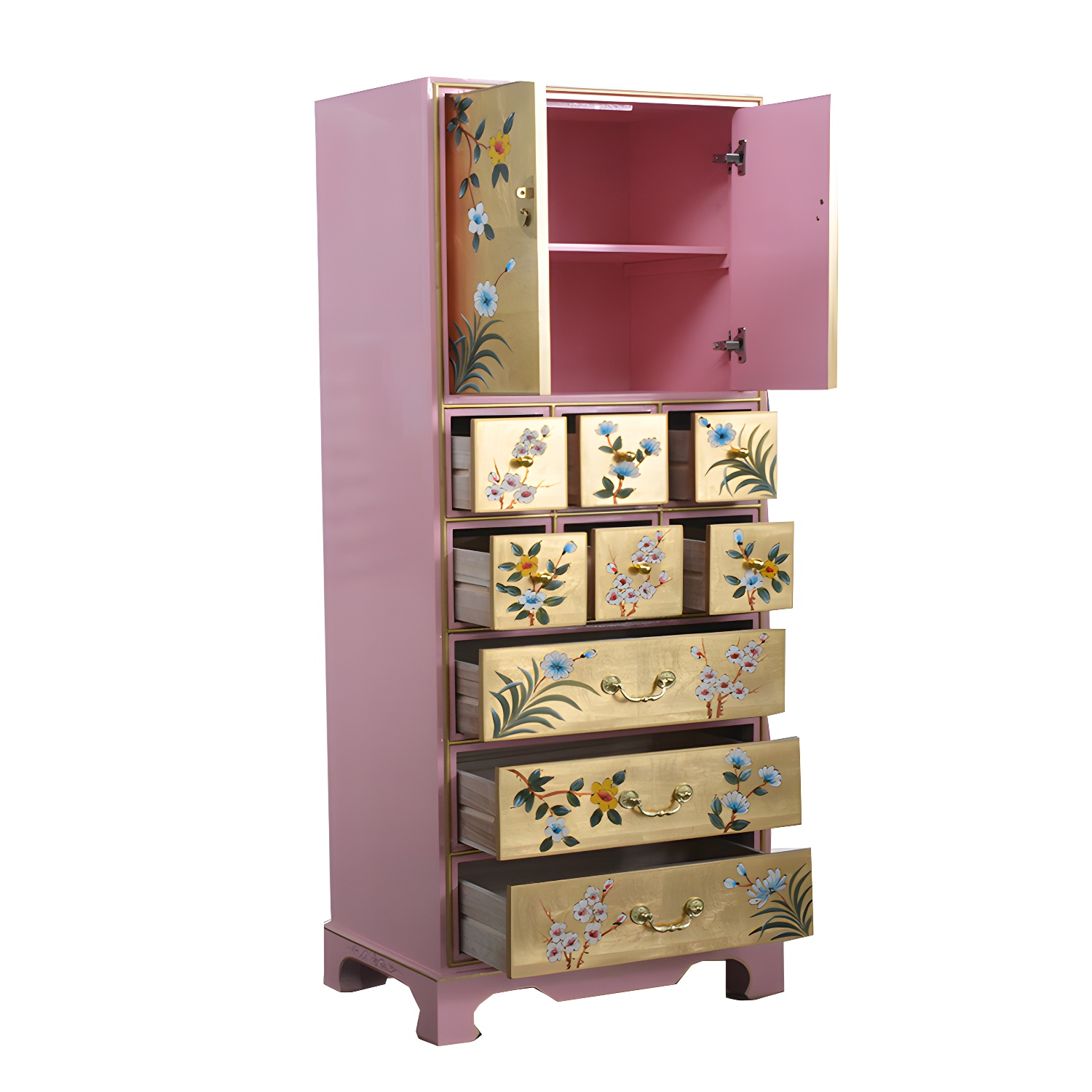 Classic Glam Dresser Solid Wood Storage Chest Dresser with 5/6/7/8/9 Drawers - image 4