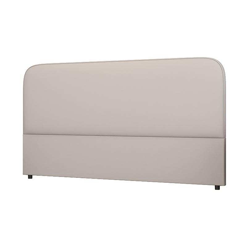 Modish No Distressing Timber Panel Headboard with Arched Shape for King/Queen/Full Bed, Featuring Sponge Fill and Standard Height - image 5