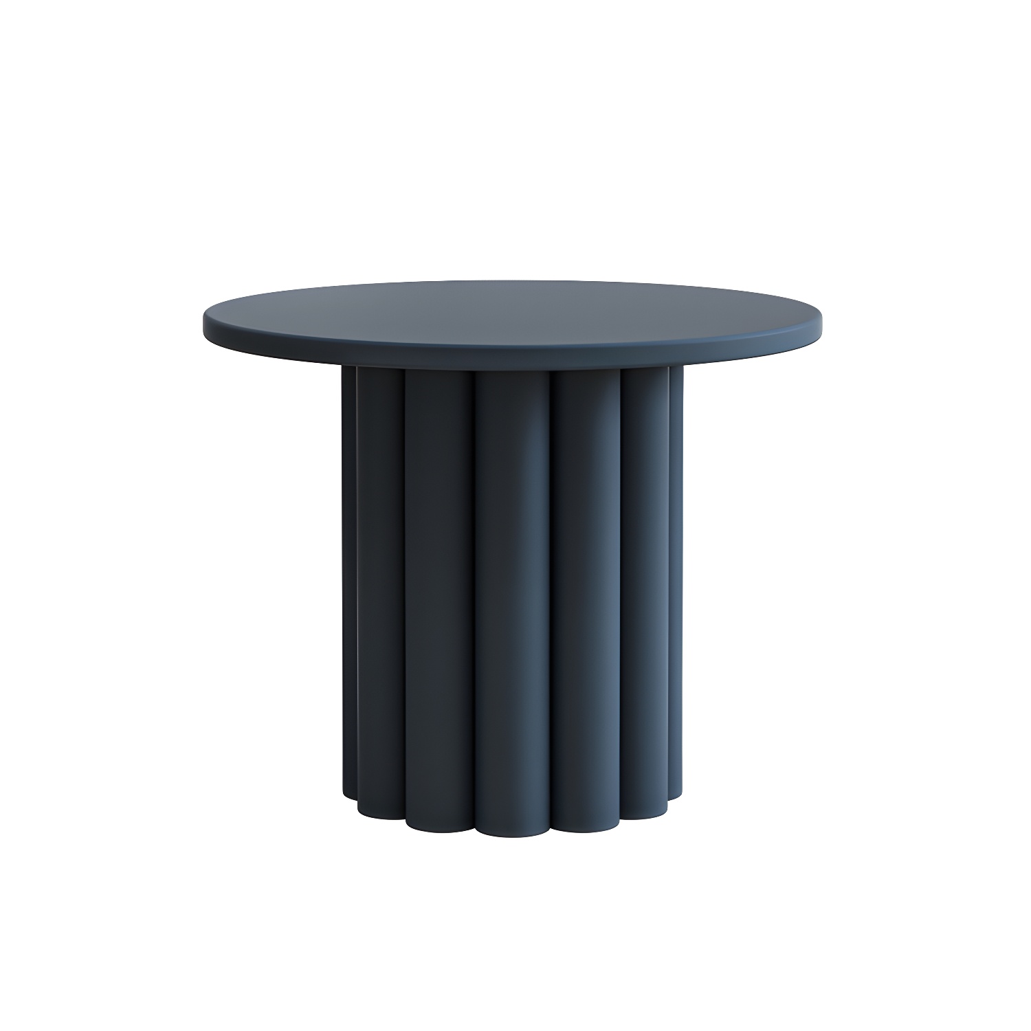 Pedestal Round Coffee Table Set Modern Minimalist Cocktail Table