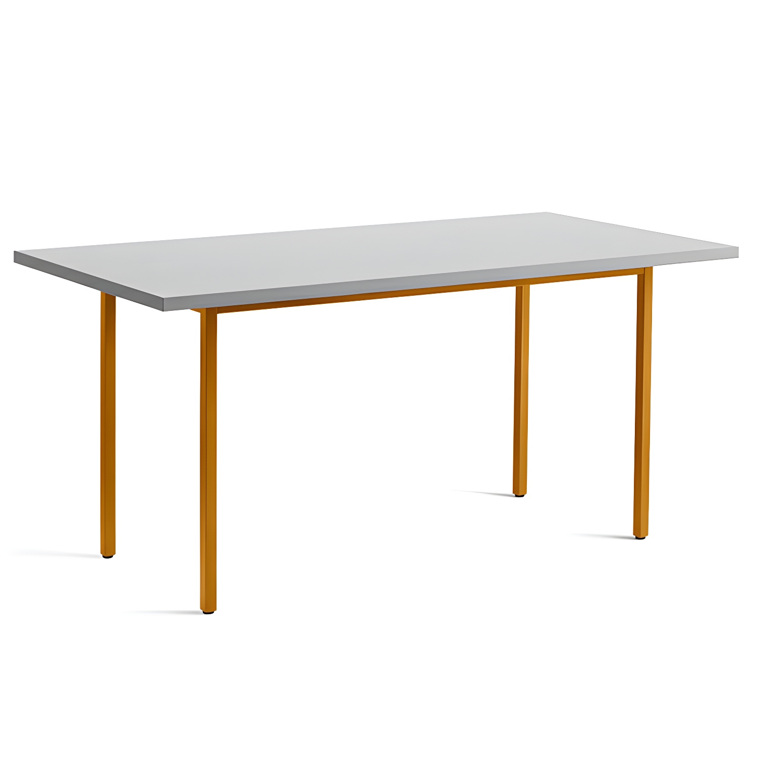 Scandinavian Wooden Rectangular Dining Table with Standard Height Legs - image 9