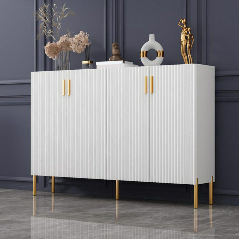 Floor Freestanding Sideboard/Server in Wood with Countertop and Three/Five Internal Shelves in a Luxury Style - image 6