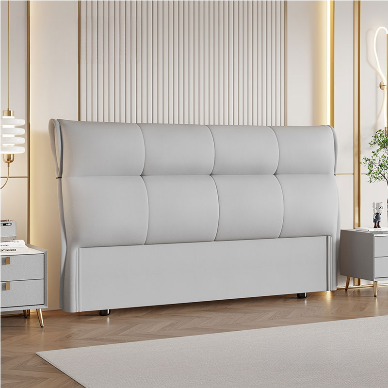 Art Deco Style Panel Headboard with No Distressing, Decorative-stitched Tufting, Rectangle Shape for Queen/Full/Twin XL Bed, Sponge Upholstery Fill, Standard Height - image 5