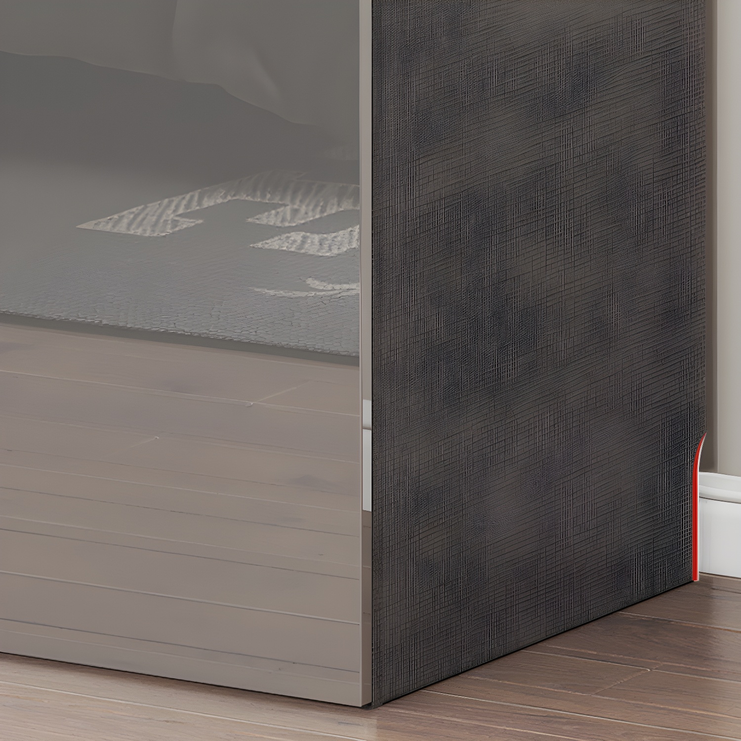 Engineered Wood Wardrobe Closet with Shelves Modern Wardrobe Cabinet for Home - image 6