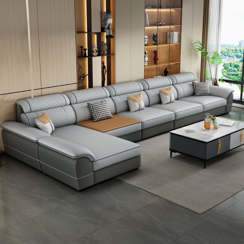4 Pc L-Shape/Straight Left Hand Facing/Horizontal Sofa Recliner/Sofa Couch for 5 Person - image 5